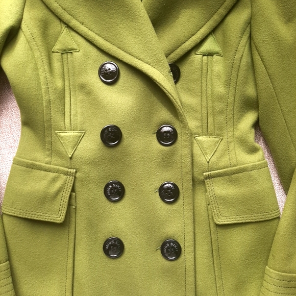 Miss Sixty Green Peacoat - Picture 4 of 7